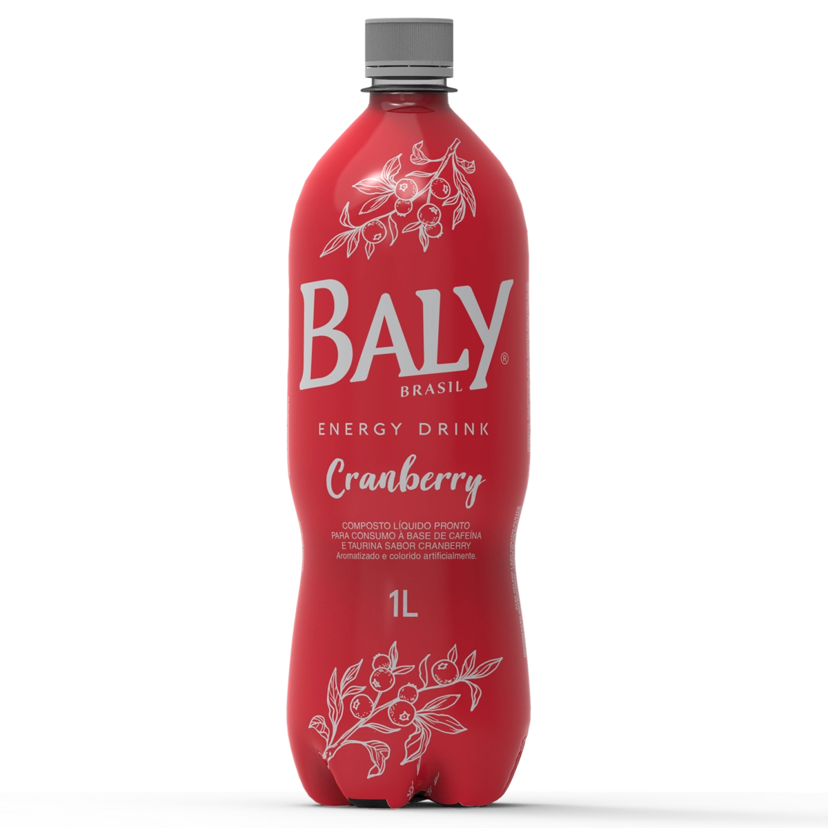 Energético Cranberry Baly Garrafa 1l