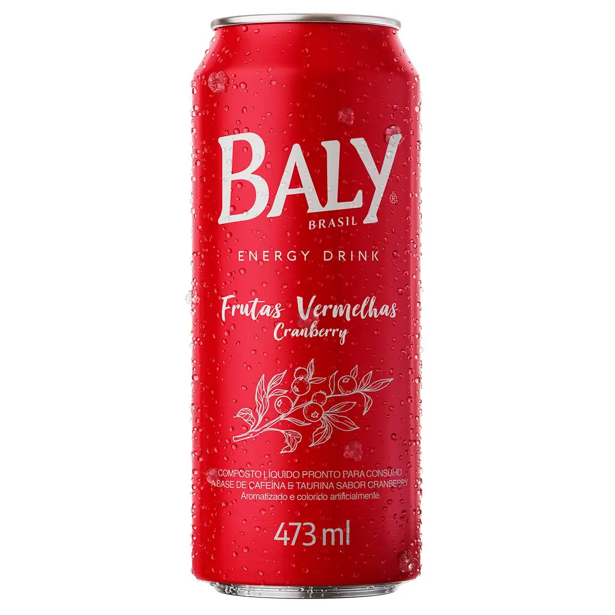 Energético Cramberry Baly Lata 473ml