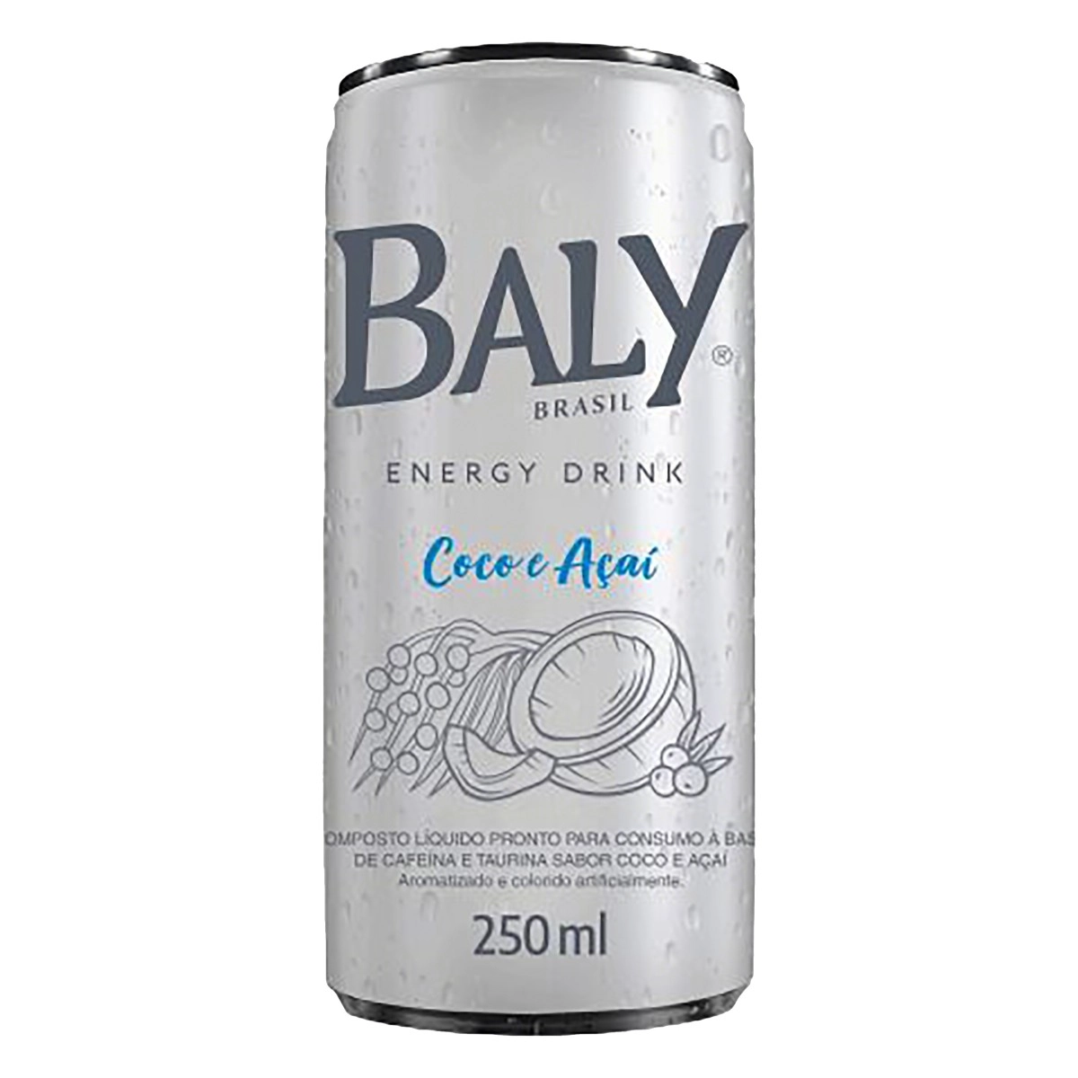 Energético Coco E Açaí Baly Lata 250ml