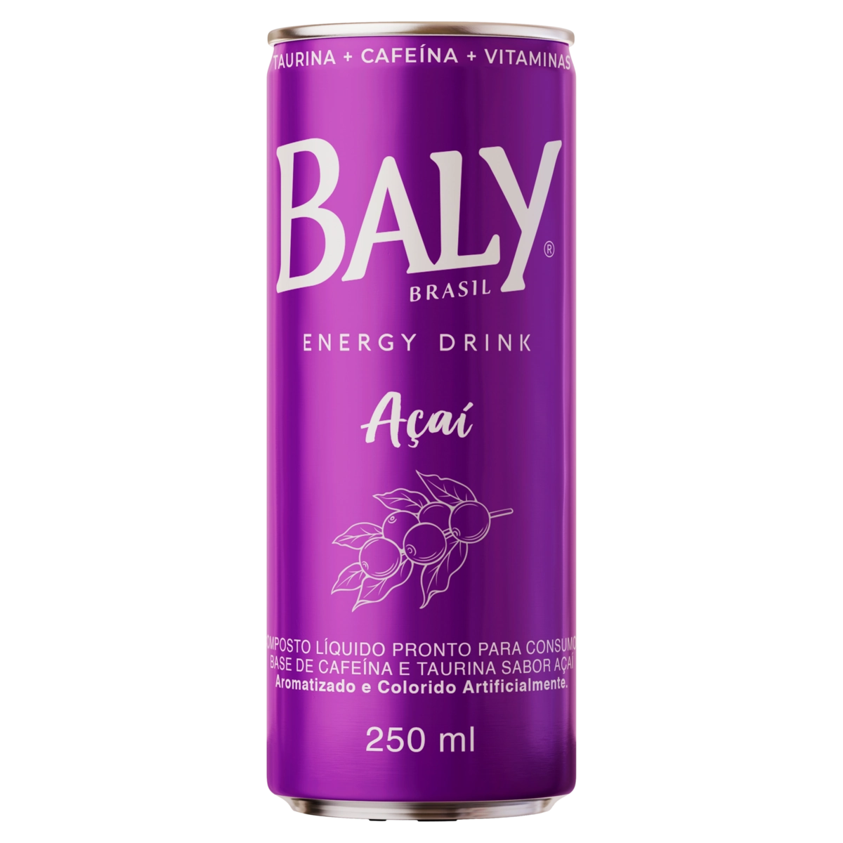 Energético Açaí Baly Lata 250ml