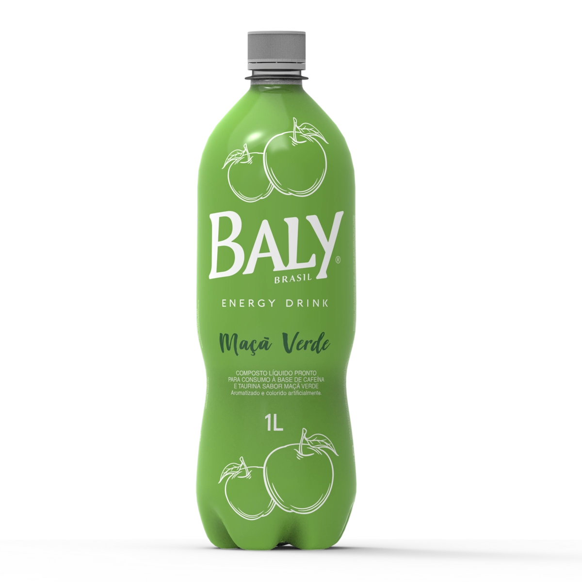 Energético Maçã Verde Baly Garrafa 1l