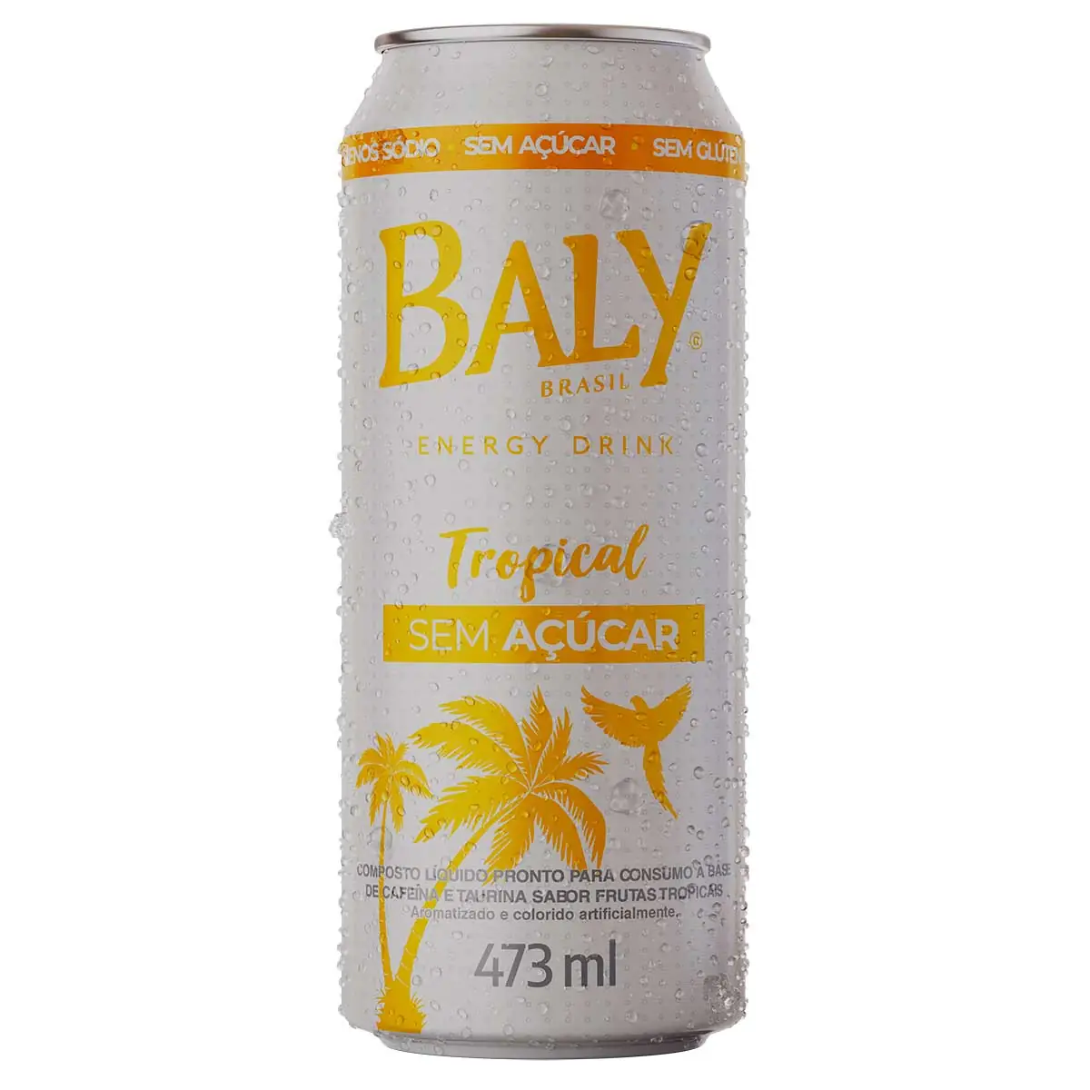 Energético Baly Tropical Zero Açúcar 473ml