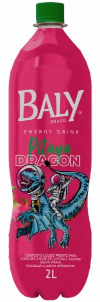 Energético Pitaya Dragon Baly Garrafa 2l