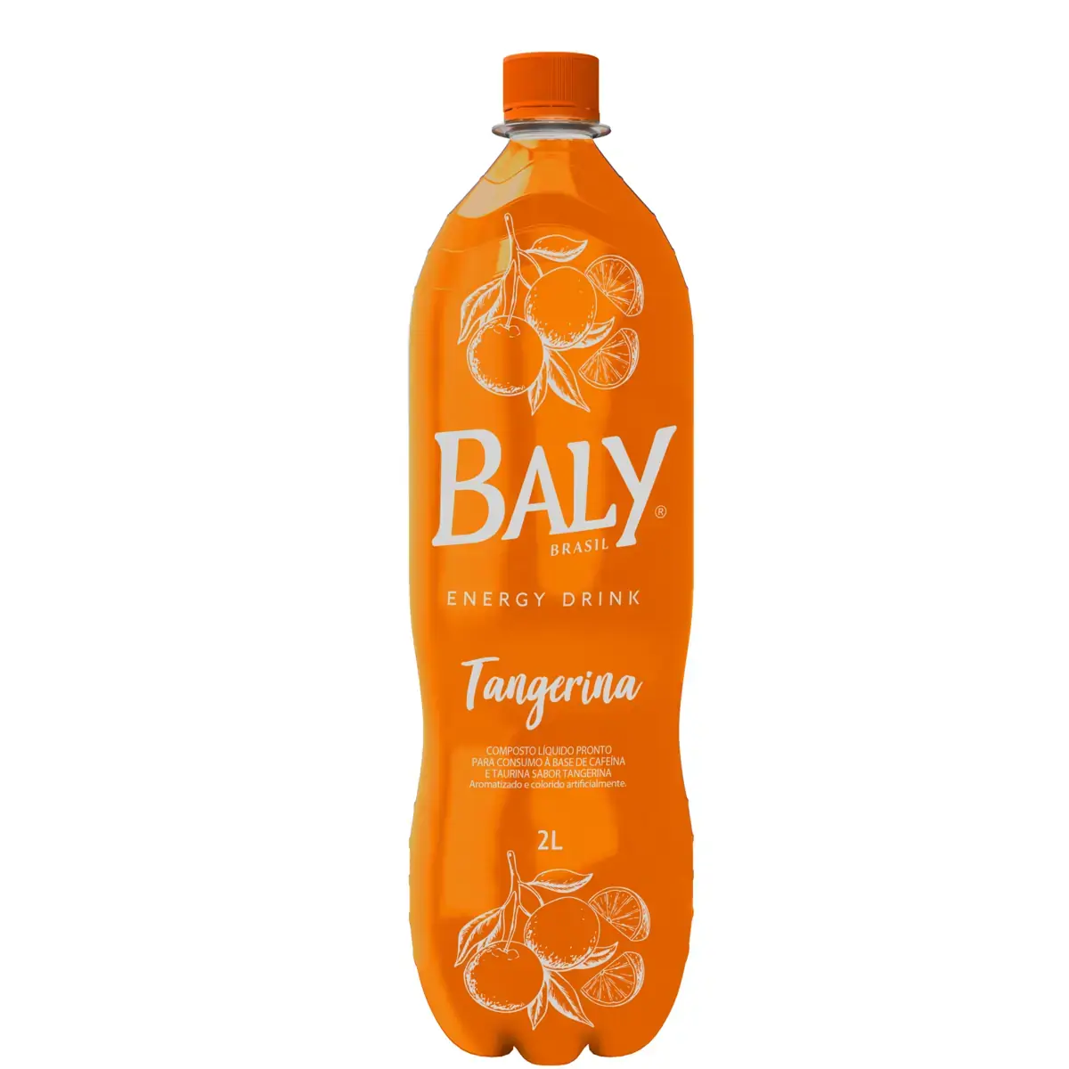 Energético Tangerina Baly Garrafa 2l