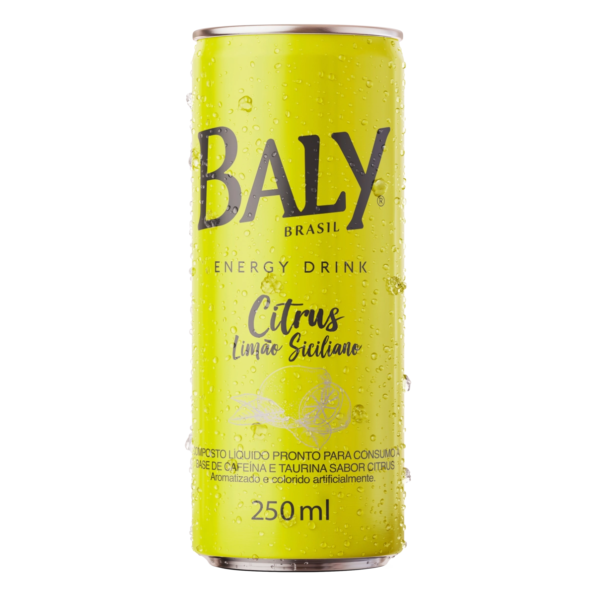 Energético Citrus Baly Lata 250ml