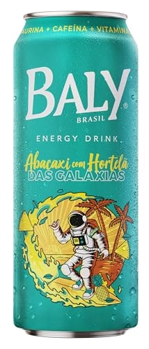Energético Abacaxi Com Hortelã Das Galáxias Baly Lata 473ml