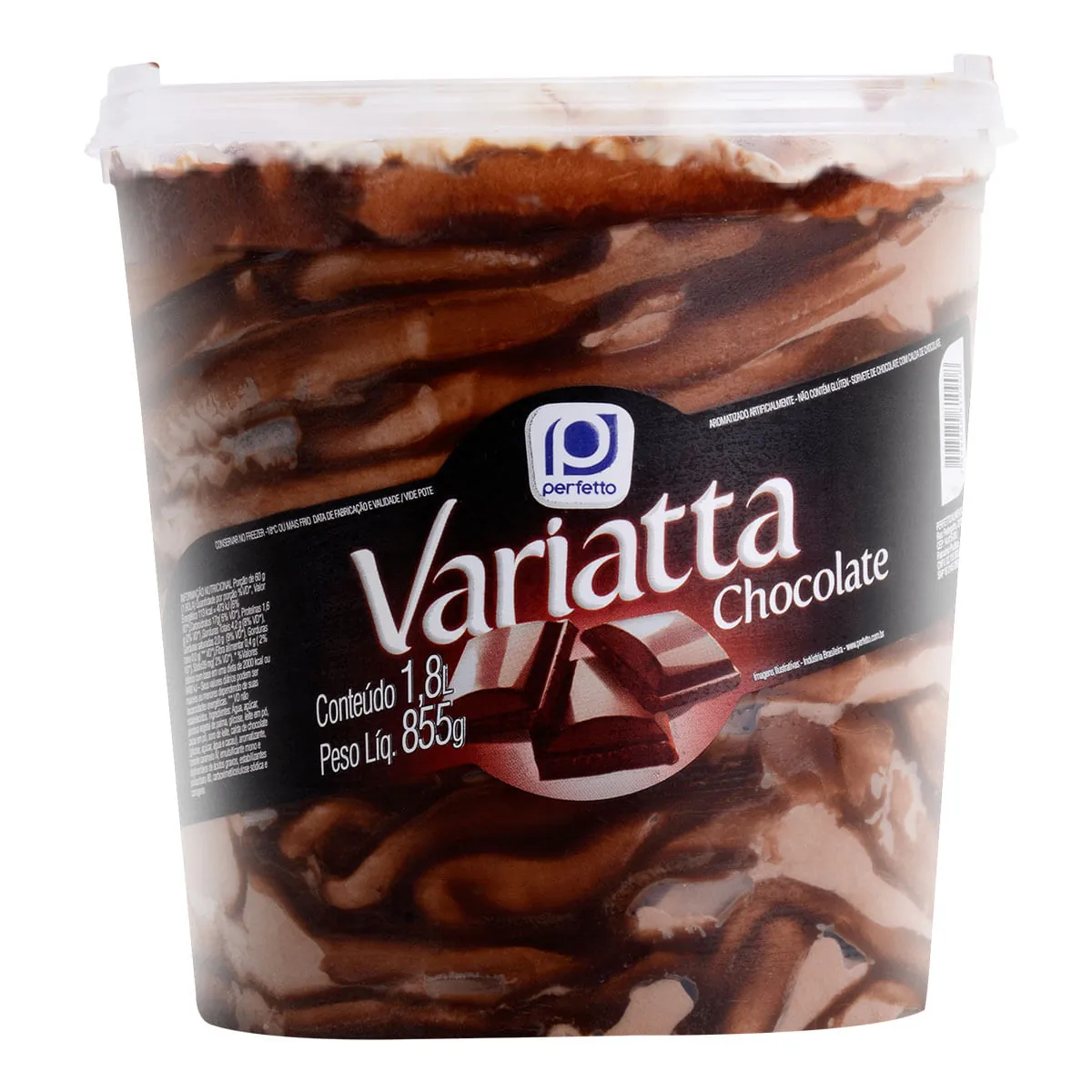 Sorvete de Chocolate VARIATTA 1,8 Litros