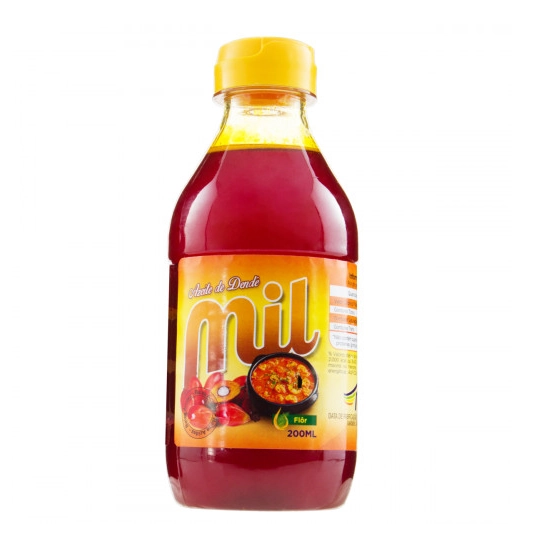 Azeite De Dendê Mil Frasco 200ml