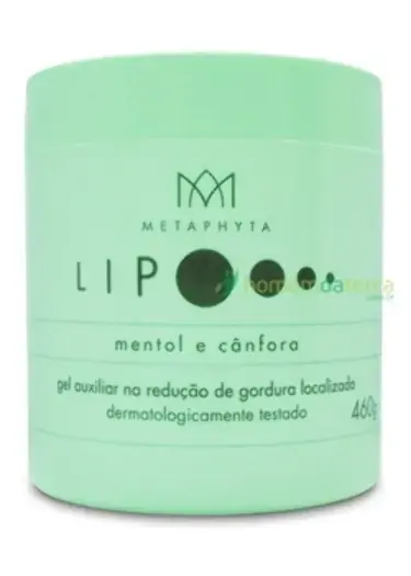 Lipo Metaphyta Gel Redutor, Centella Asiática, Fucus, Menthol E Cânfora 460g