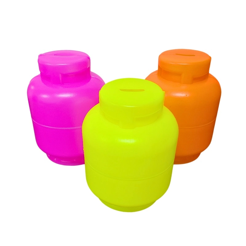 Cofre Botijão Plástico 14 Cm Cores Sortidas Cofrinho - 42994
