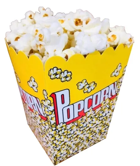 Cachepo Pipoca Medio Popcorn C/10 Nc