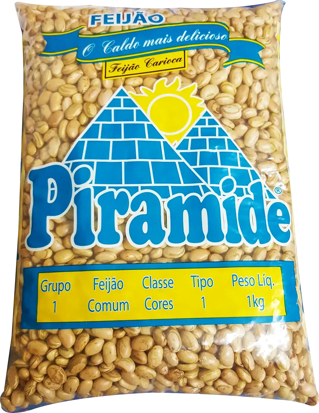 Feijao Carioca Piramide 1kg