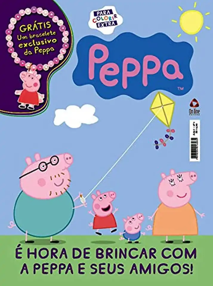 Revista Peppa P Colorir Extra Un