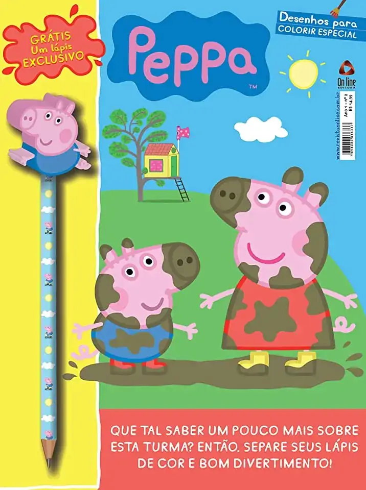 Rev Peppa Desenho Para Colorir Un