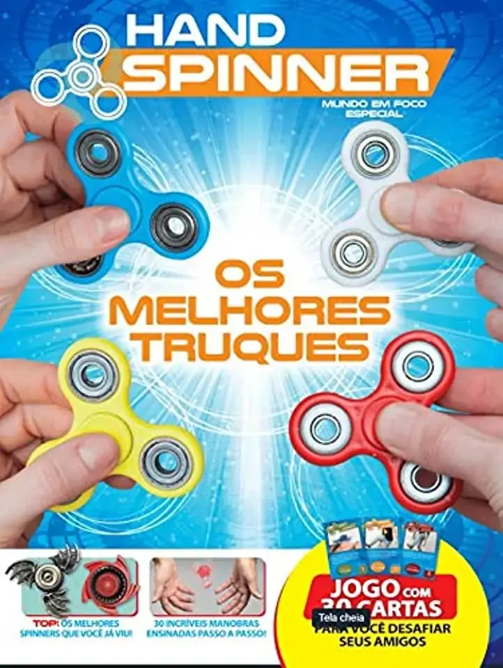 Revista Hand Spinner Mundo Em Foco