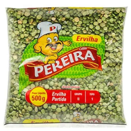 Ervilha Partida Tipo 1 Célio Pereira Pacote 500g