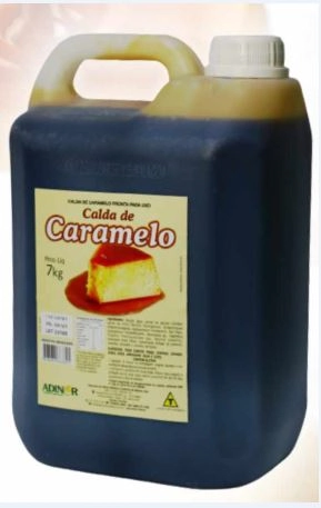Calda De Caramelo Adinor 7kg
