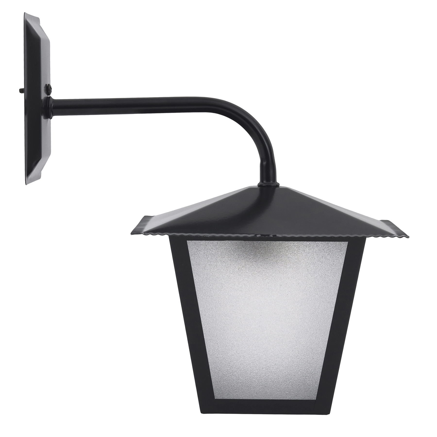 Arandela de Parede Externa IP20 L4B Ideal Preta