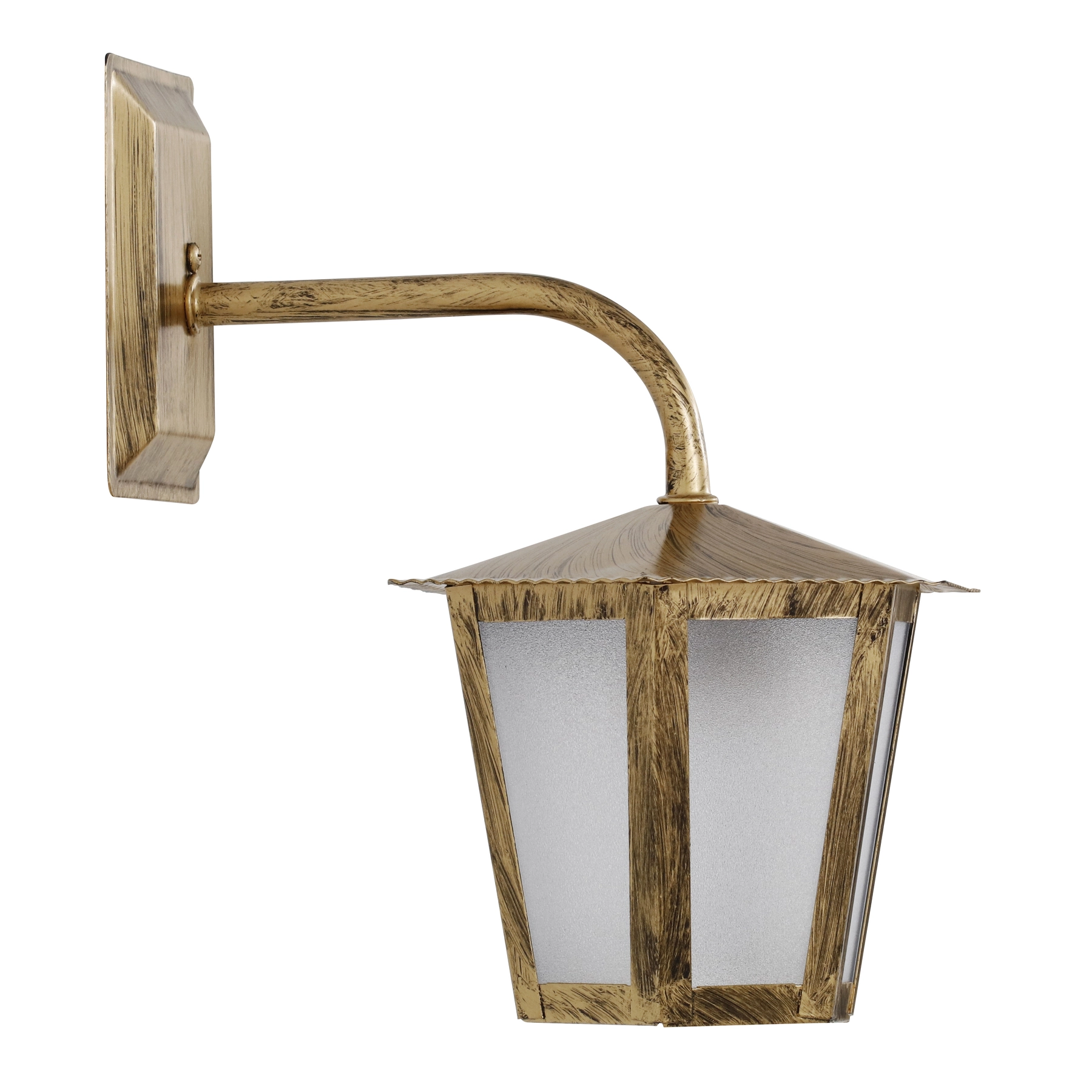 Arandela de Parede Externa IP20 L1B Ideal Ouro Velho