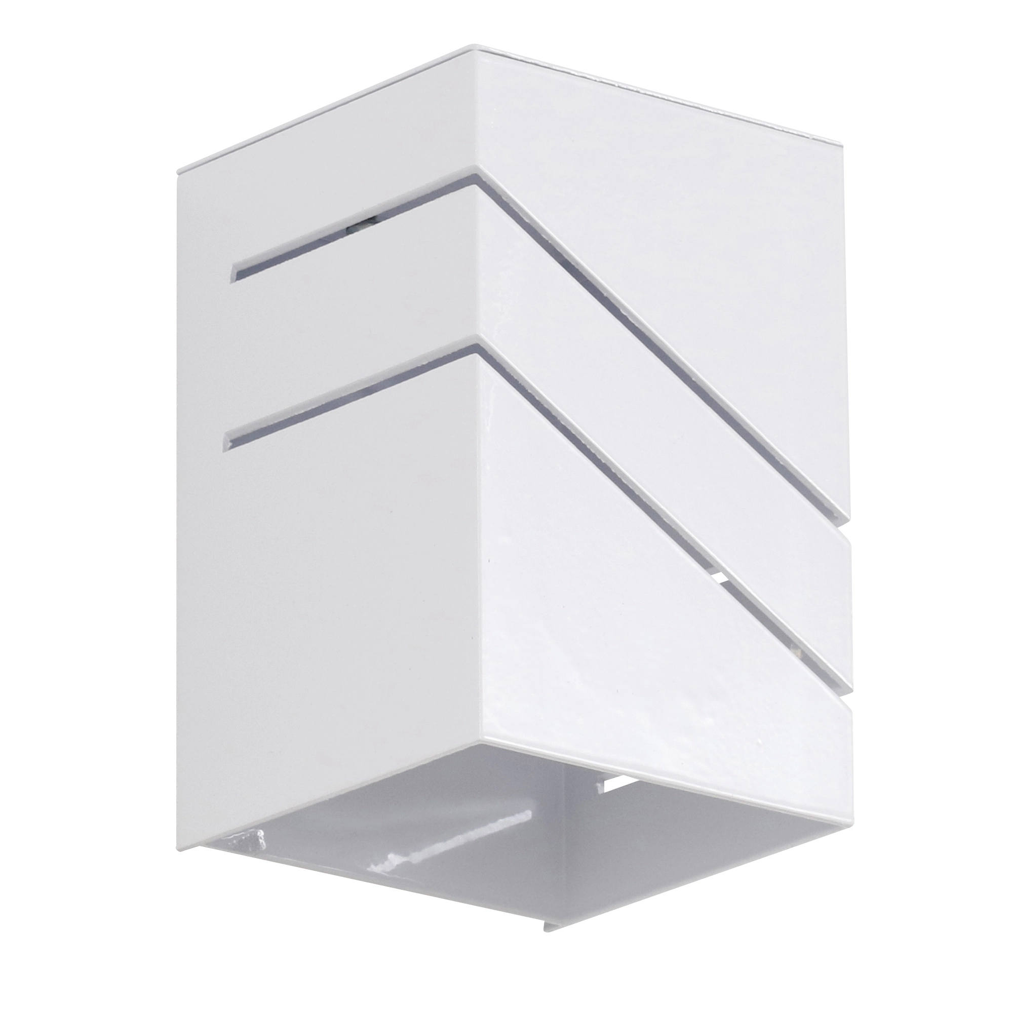 Arandela de Parede Externa Branca Alumínio IP20 Flash 983 Ideal