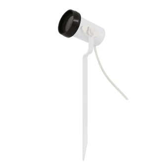 Espeto para Jardim Branco E27 para 1 Lâmpada Bivolt Ideal