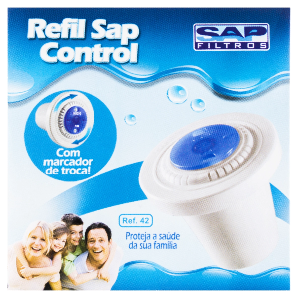 Refil Filtro De água Sap Control Sap