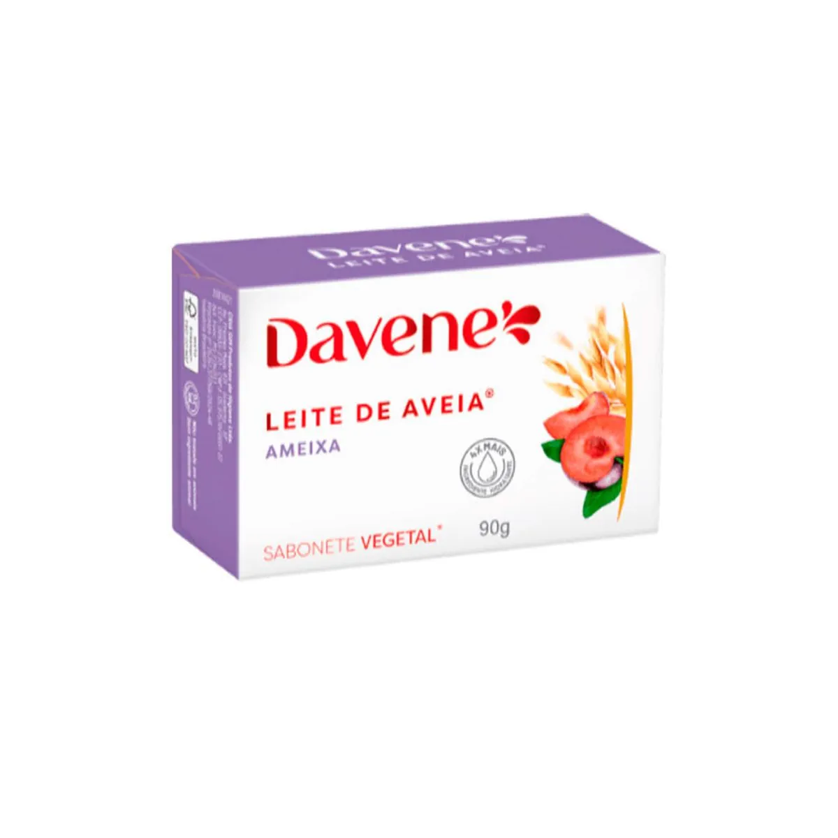 Sab Vegetal Leite De Aveia Davene 90g Ameixa