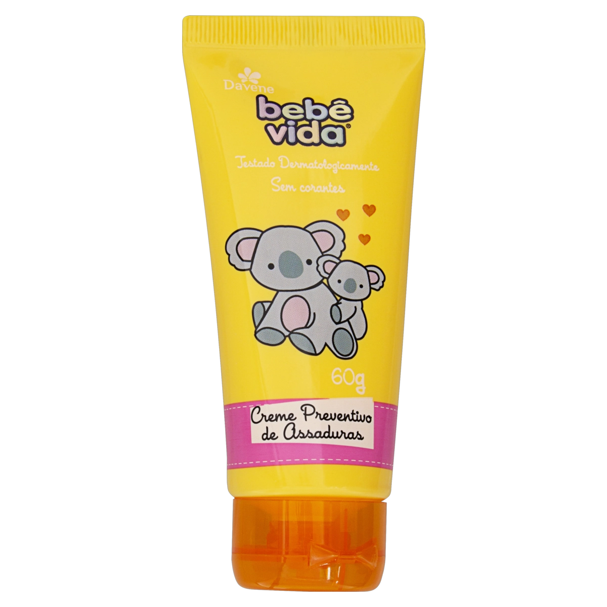 Creme Preventivo De Assaduras Davene Bebê Vida Bisnaga 60g