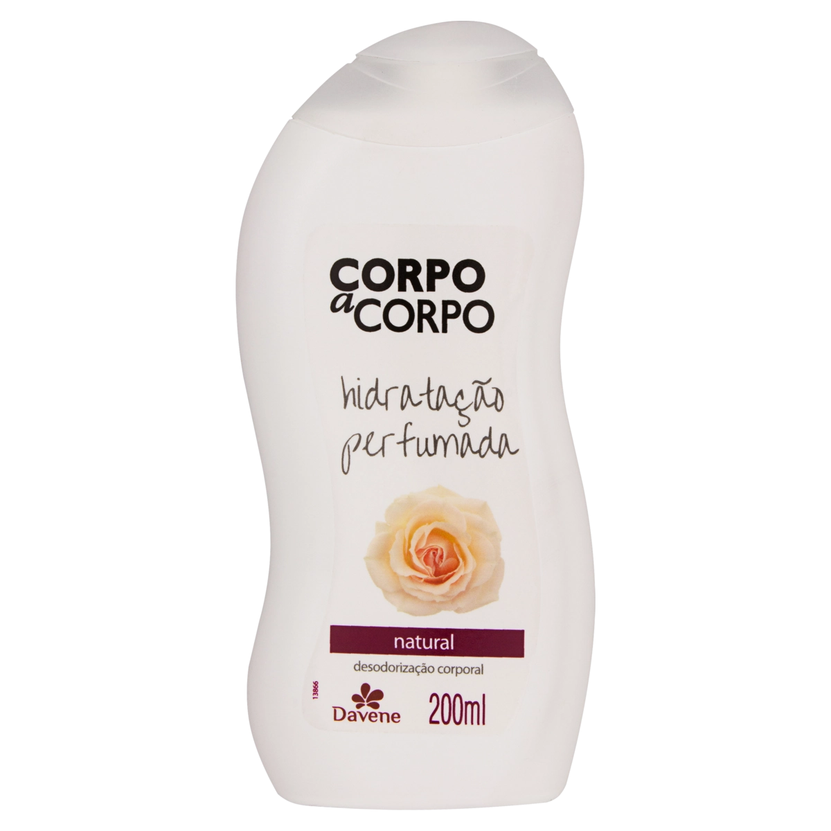 Loção Desodorante Hidratante Corporal Natural Davene Corpo A Corpo Frasco 200ml