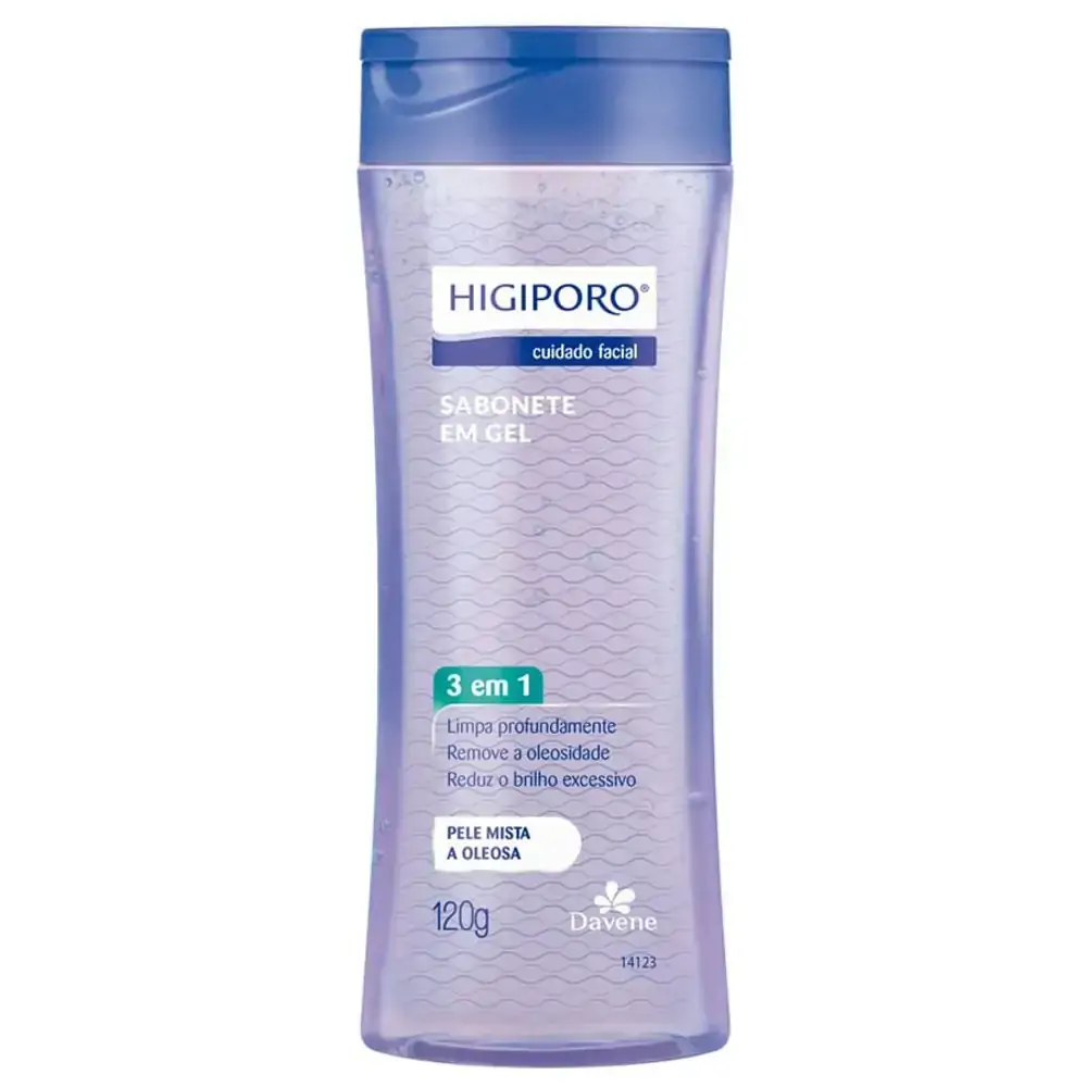 Sabonete em Gel Limpeza Profunda Davene Higiporo 120g