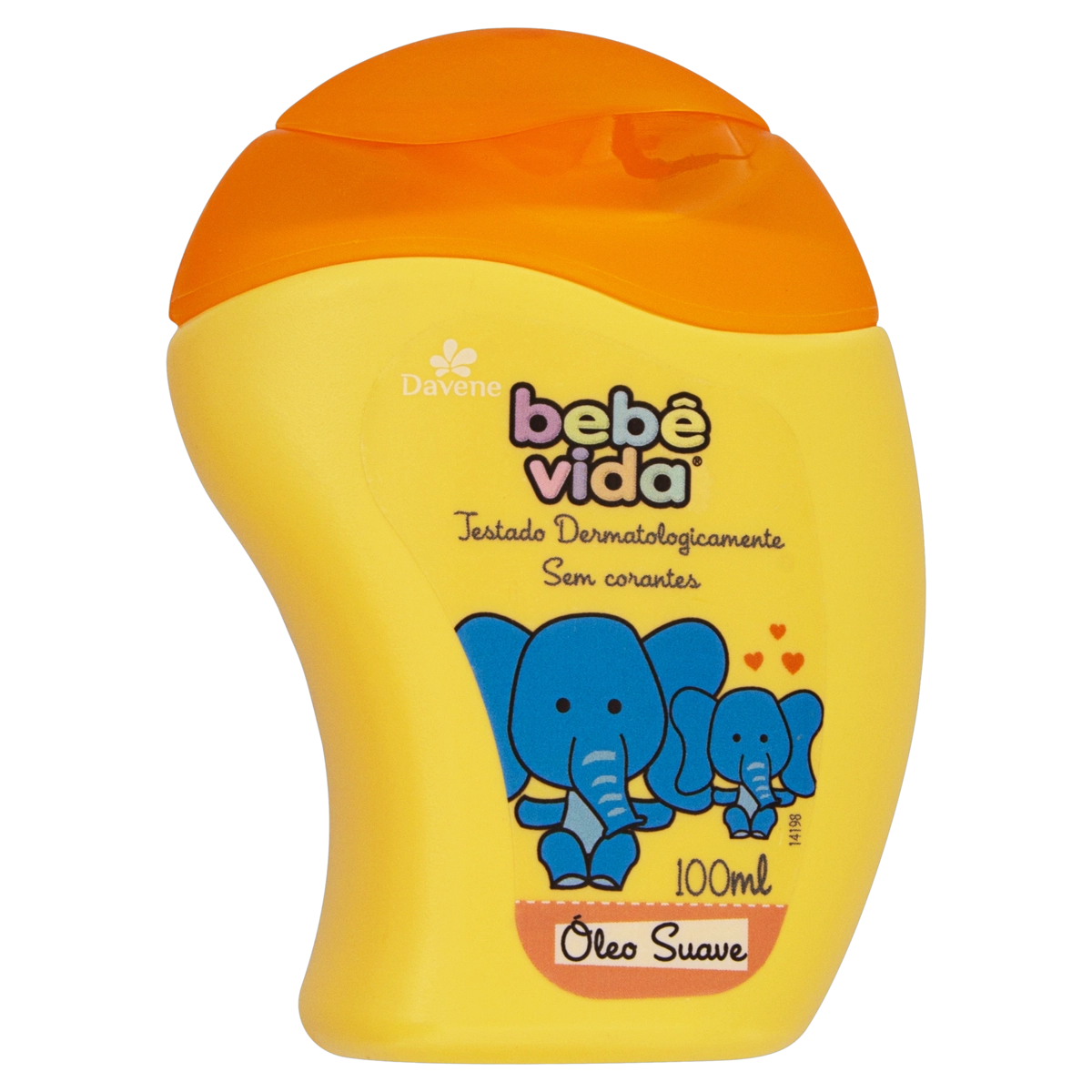 óleo Para Bebê Suave Davene Bebê Vida Frasco 100ml