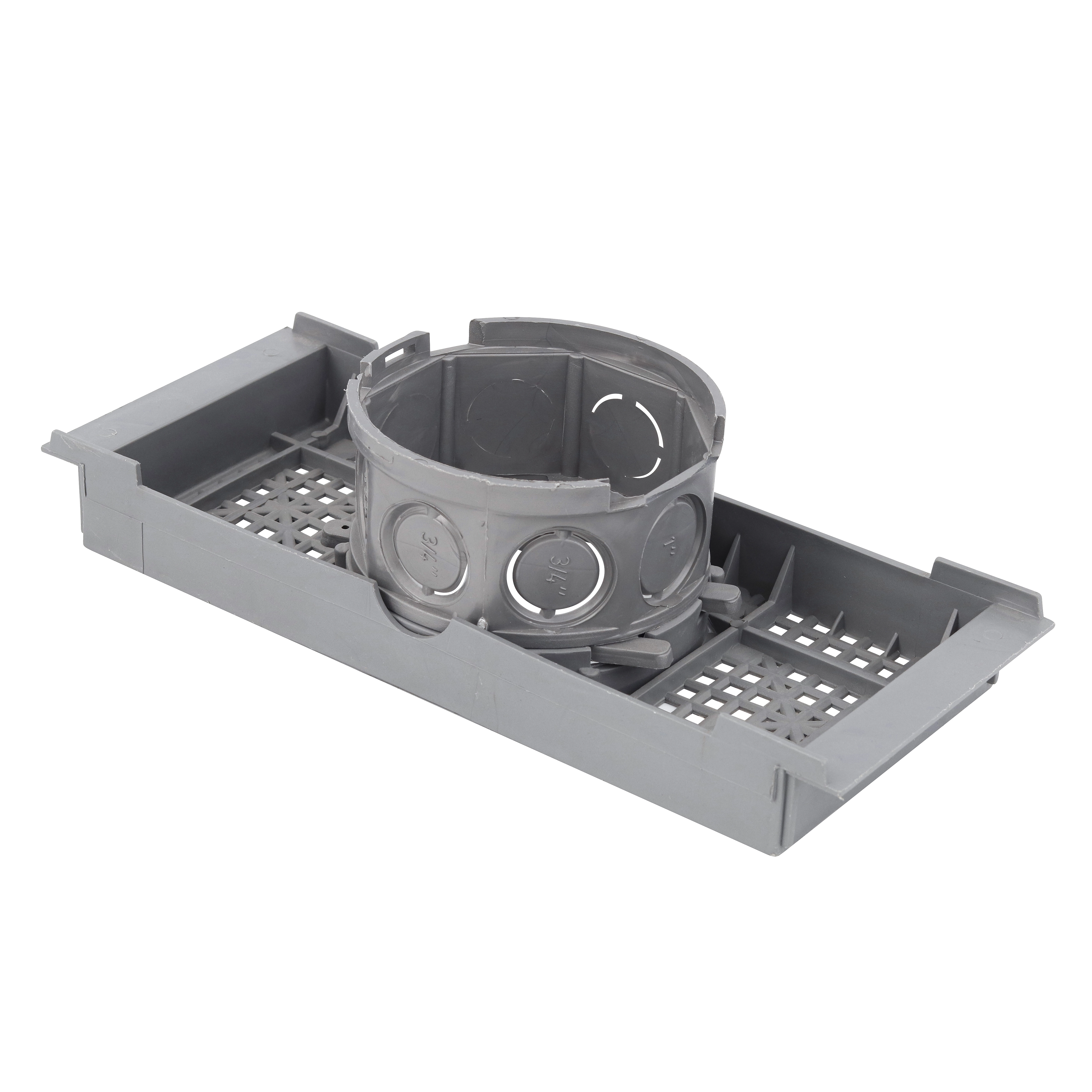 Caixa de Luz 4x4 Octagonal 25cm Cinza Tuboline