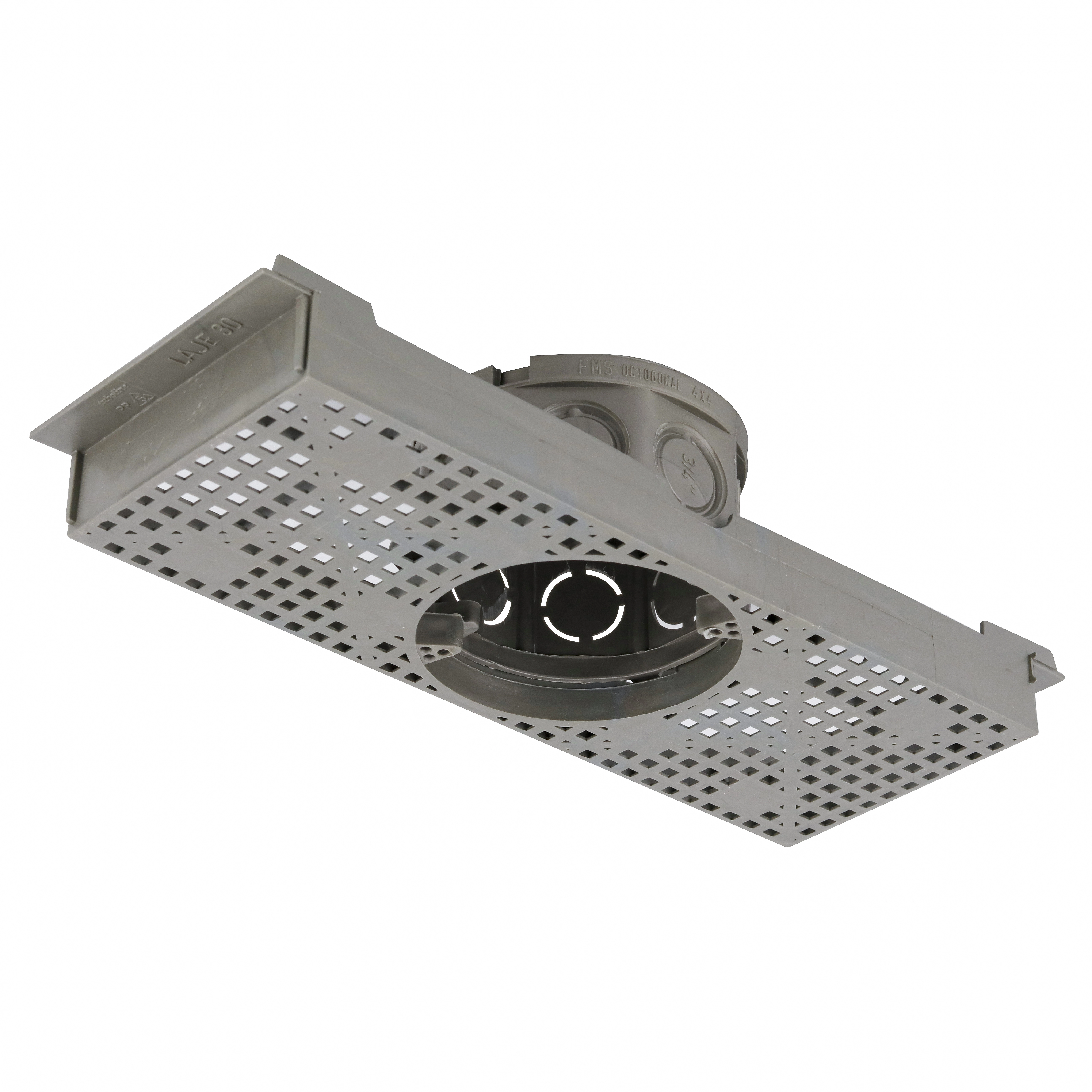 Caixa de Luz 4x4 Octagonal 30cm Cinza Tuboline