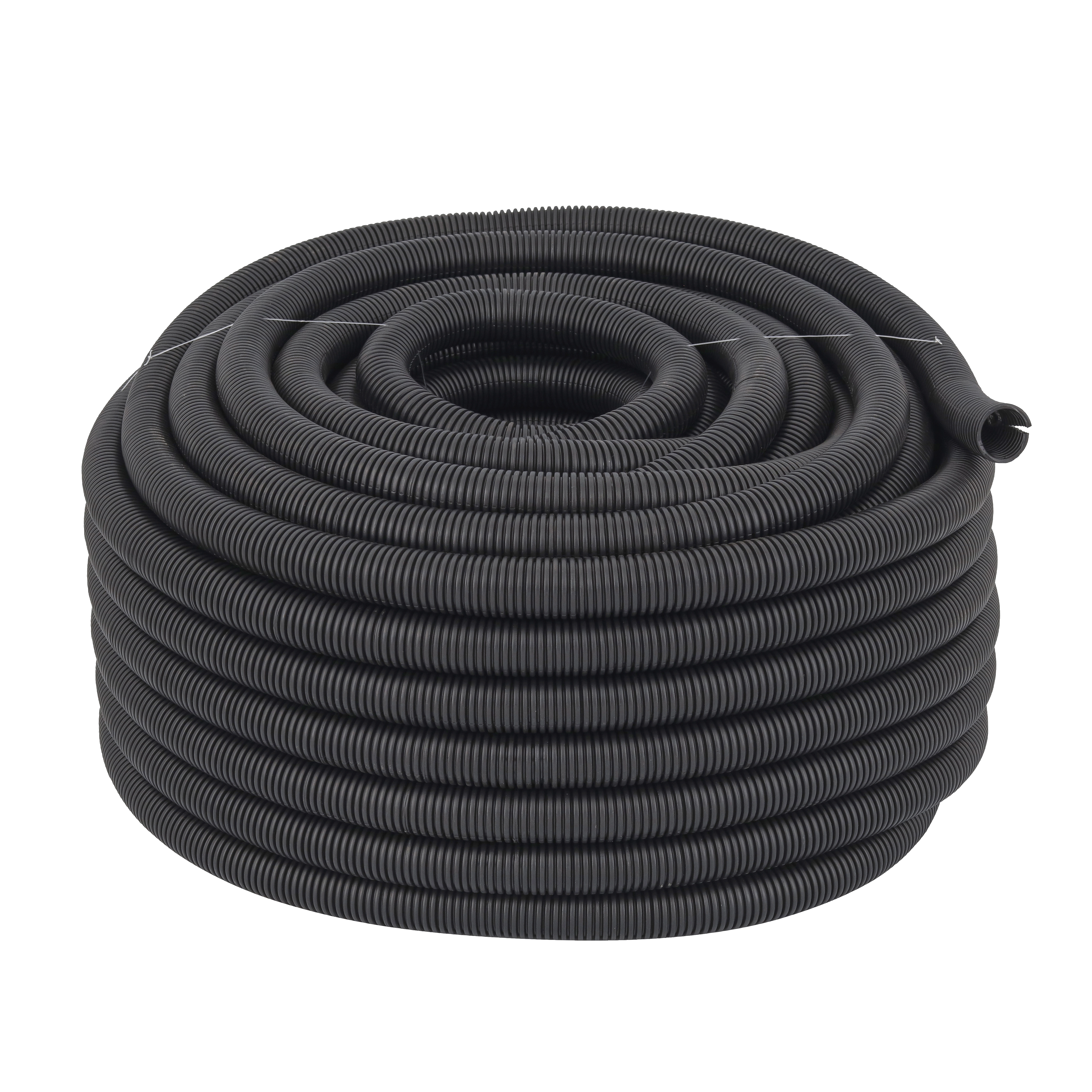 Duto Corrugado 1" 50Metros Preto Tuboline
