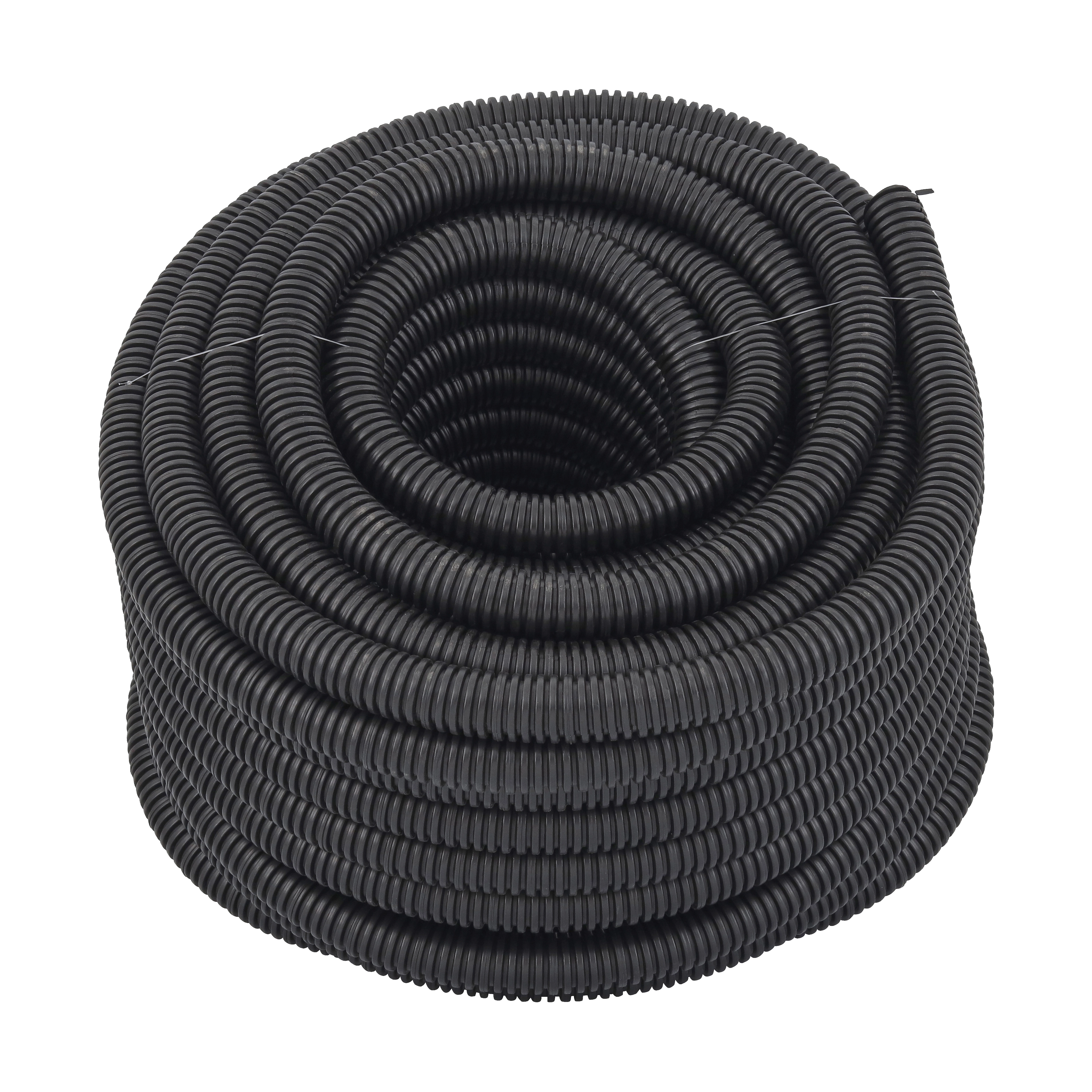 Duto Corrugado 1.1/4" 50Metros Preto Tuboline