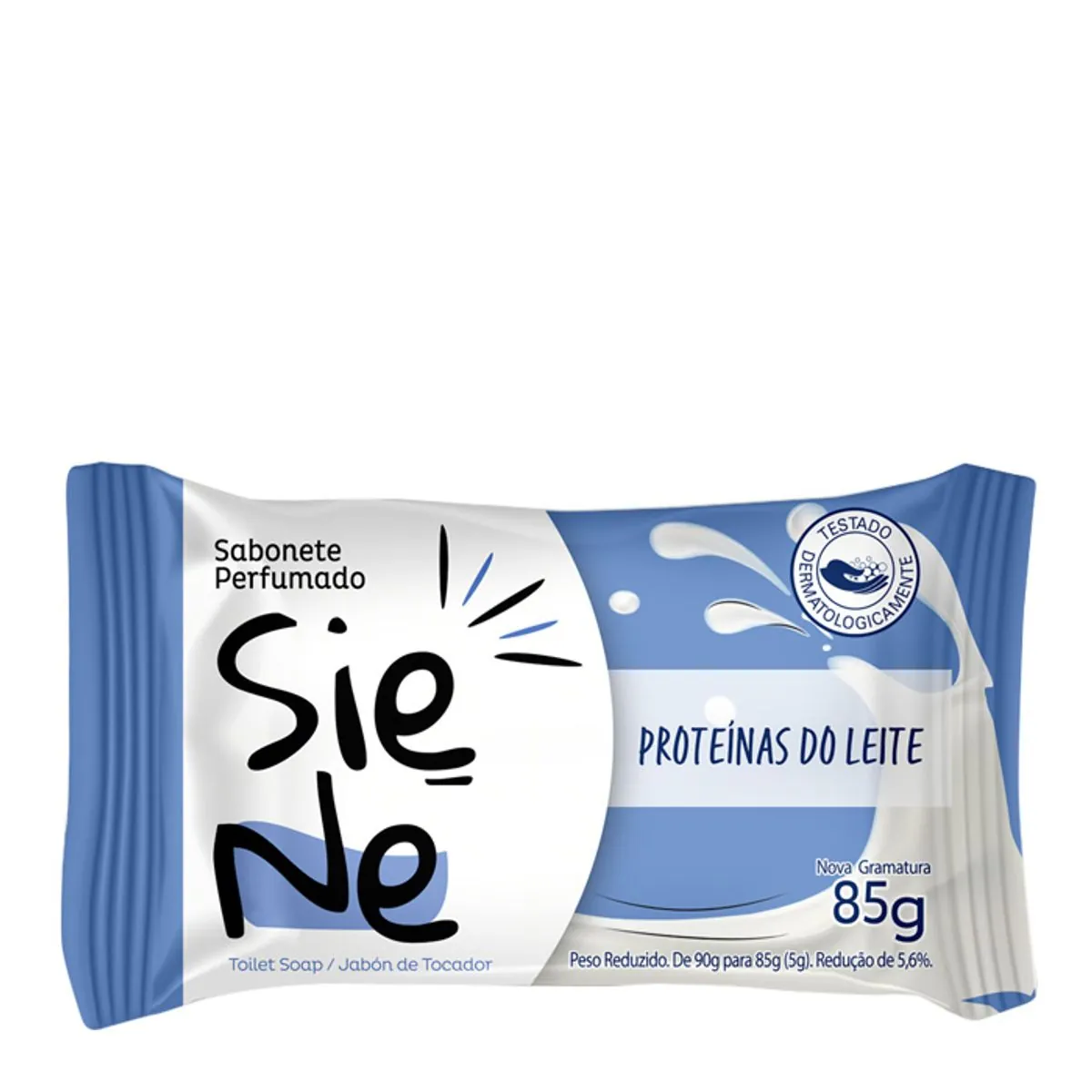 Sabonete Barra Proteínas do Leite Siene Flow Pack 85g