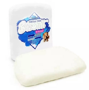 Massa Biscuit 500g Branca Polycol