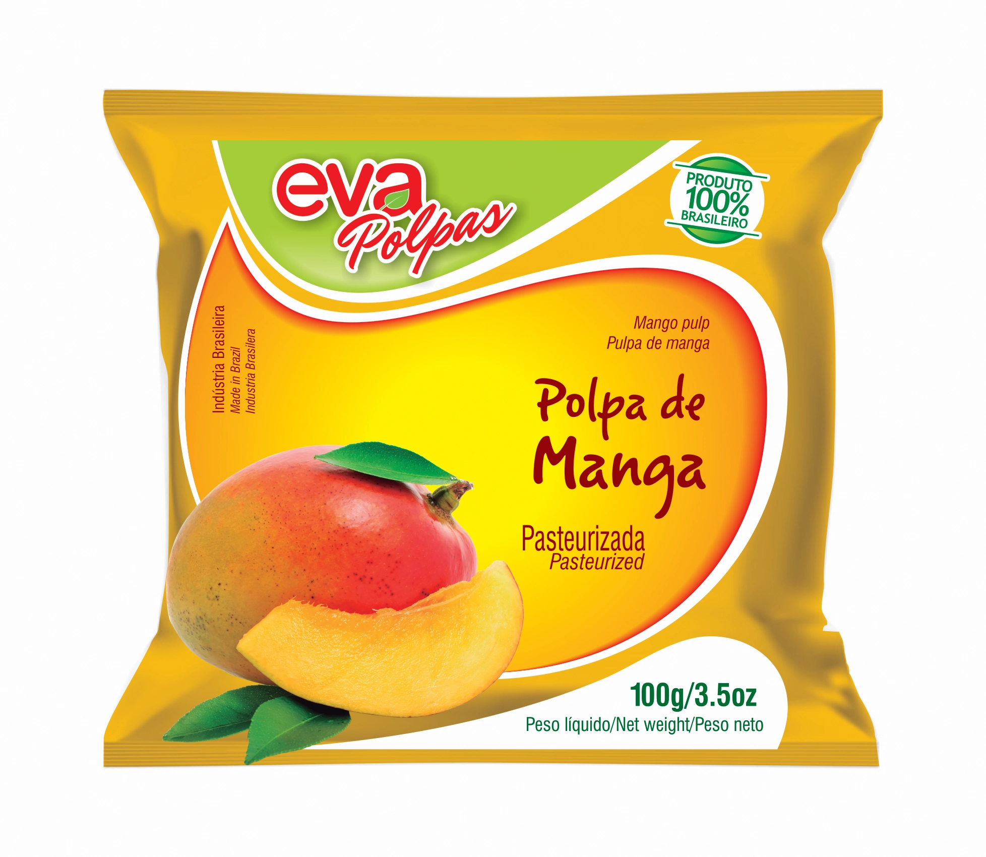 Polpa Fruta Eva Manga