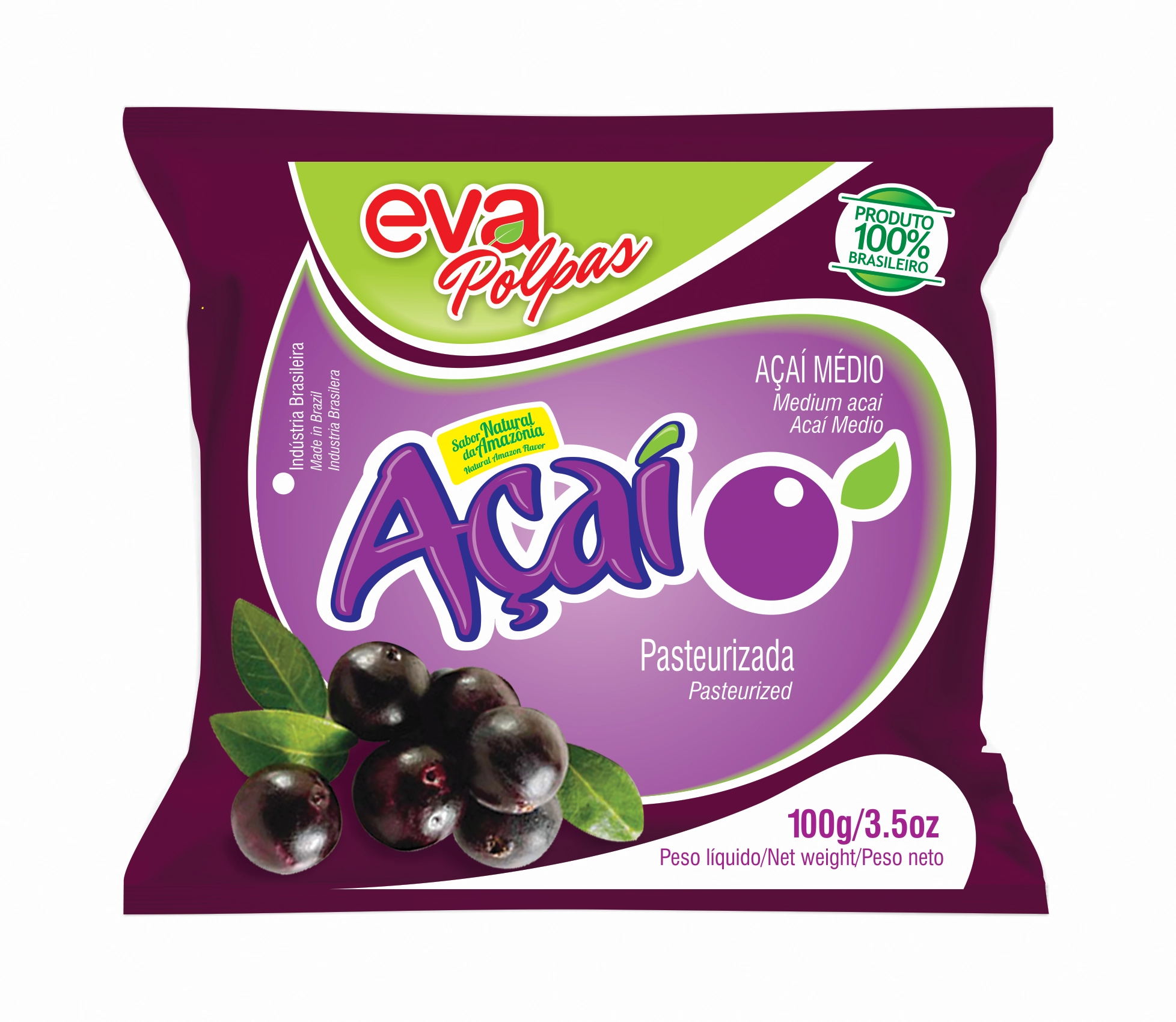 Polpa Fruta Eva Acai