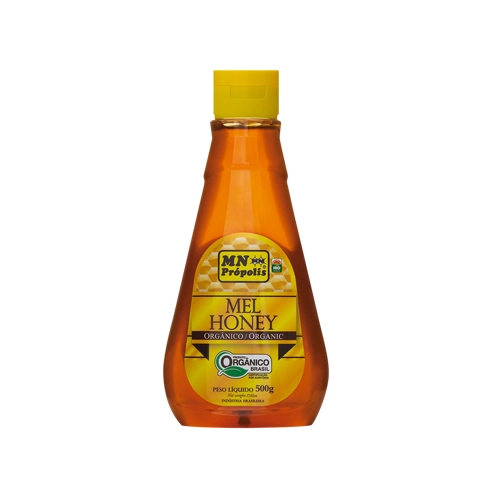 Mel Puro Orgânico Bisnaga MN Food 500g