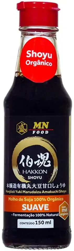 Molho Shoyu Organico Mn Suave 150ml