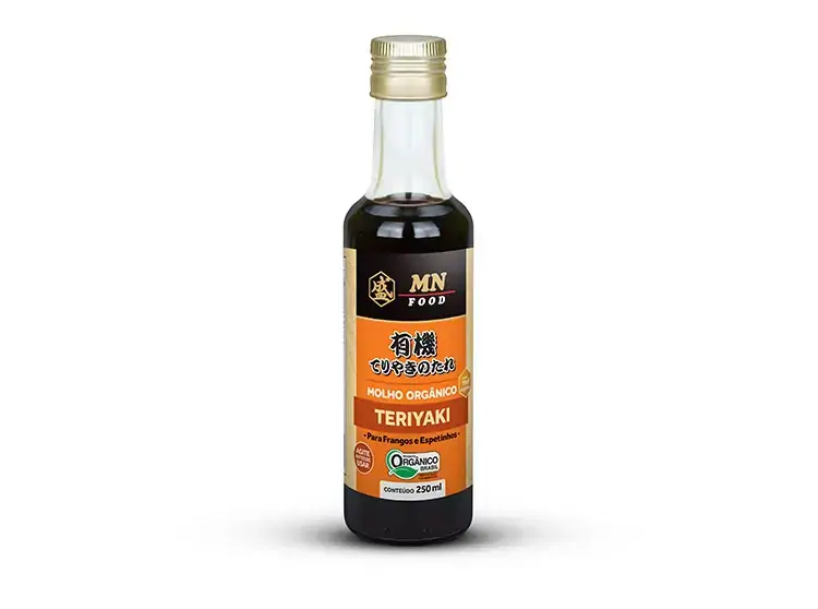 Molho Org Teriyaki Mn 250ml