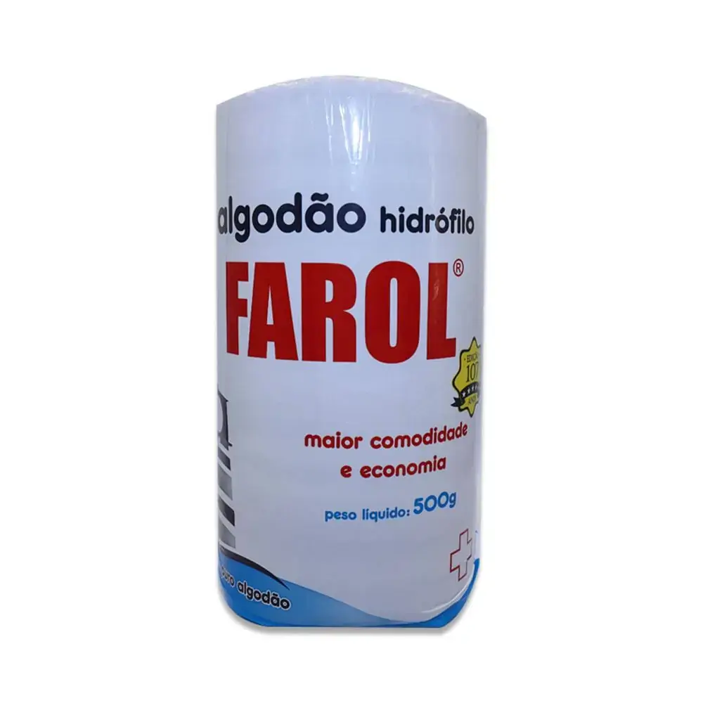 Algodao Hidrofilo 500g Un Farol
