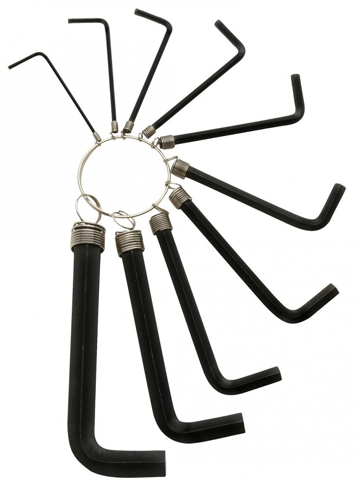 Chave Allen Brasfort Jgo 10Pcs 1,50-10,0Mm Blister 8216