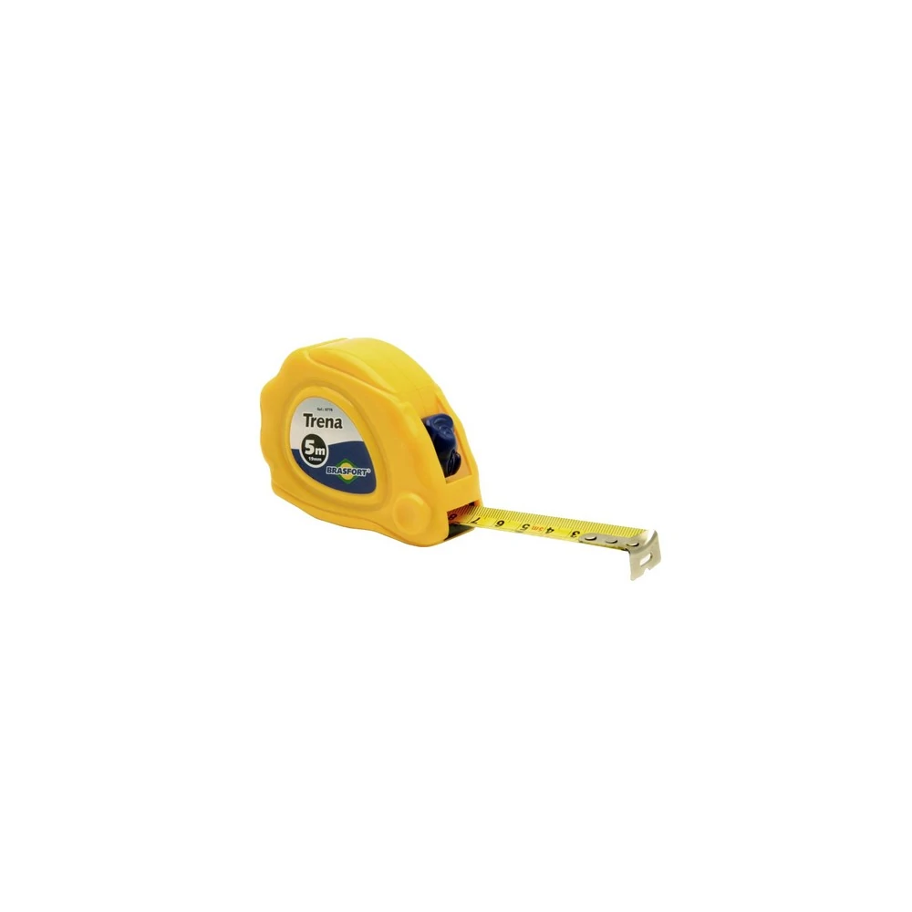 Trena Color Abs com Trava 5M X 19mm - BRASFORT 8778