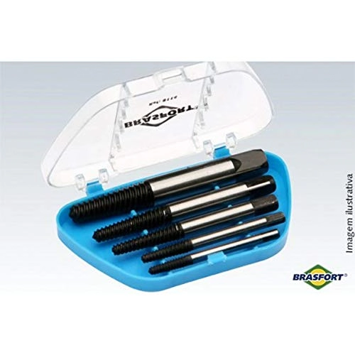 Extrator Parafusos Brasfort C/5 Pcs Ref.8114