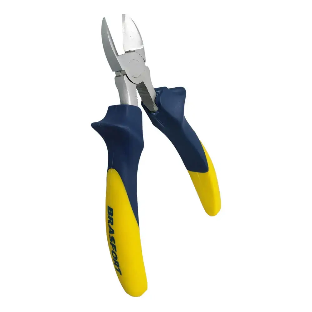 Alicate Brasfort De Corte Diagonal Pvc Niq. 6