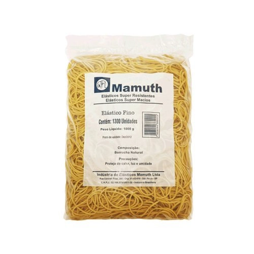 Elast Dinheiro Mamuth Amar 1300unidade 1kg