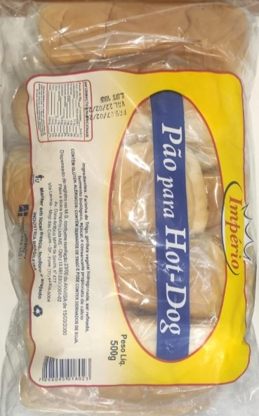 Pao Imperio Hot Dog 400g