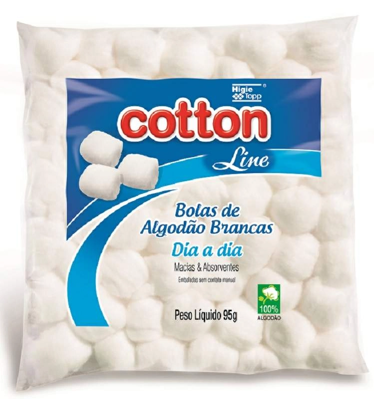 Algodao Cotton Bola Branca
